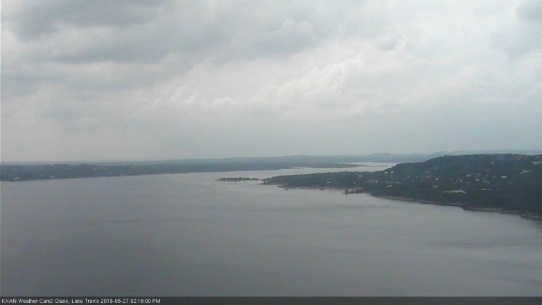 Lake Travis webcam, August 27, 2019 1:20 PM CT