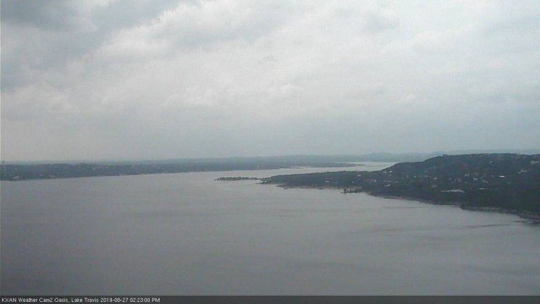 Lake Travis webcam, August 27, 2019 1:25 PM CT