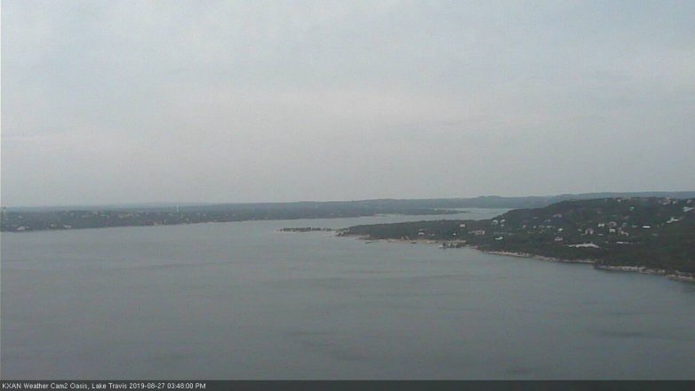 Lake Travis webcam, August 27, 2019 2:50 PM CT