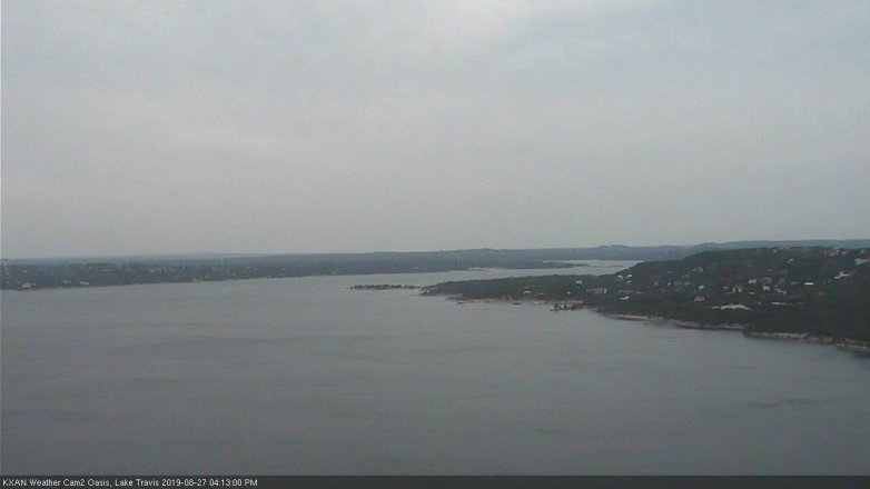 Lake Travis webcam, August 27, 2019 3:15 PM CT