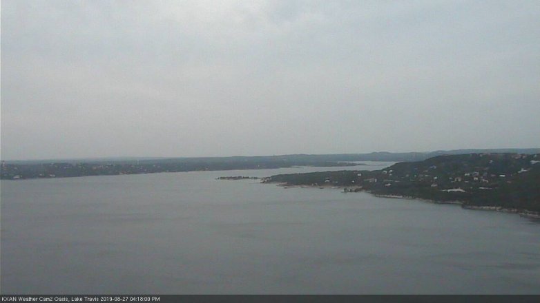 Lake Travis webcam, August 27, 2019 3:20 PM CT