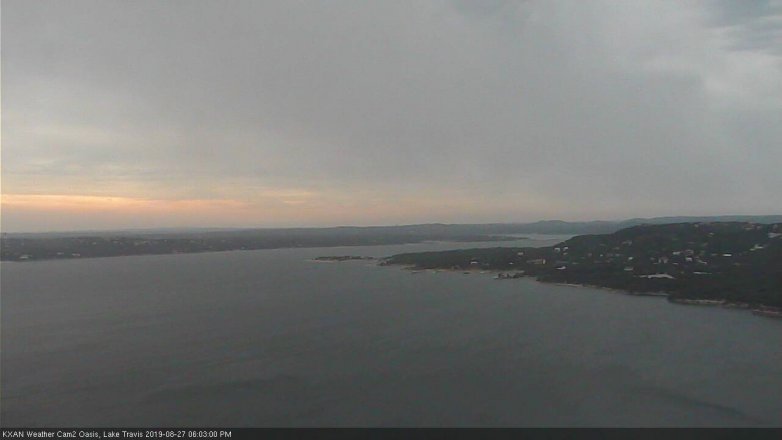 Lake Travis webcam, August 27, 2019 5:05 PM CT
