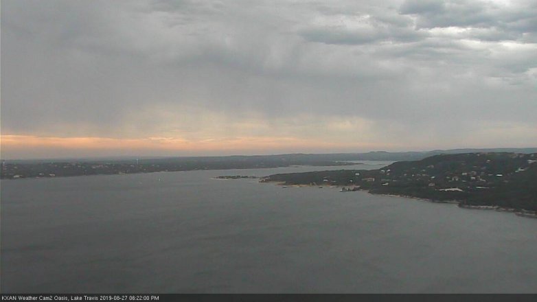 Lake Travis webcam, August 27, 2019 5:25 PM CT