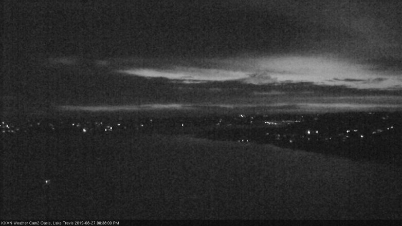 Lake Travis webcam, August 27, 2019 7:40 PM CT
