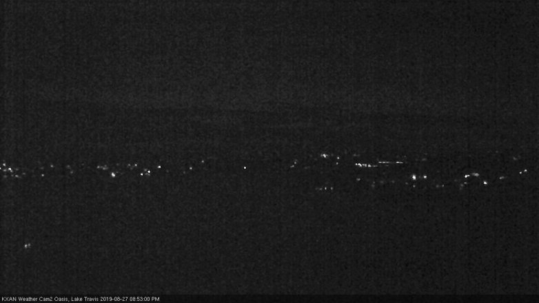 Lake Travis webcam, August 27, 2019 7:55 PM CT