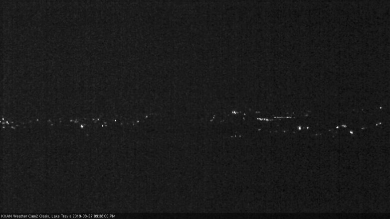 Lake Travis webcam, August 27, 2019 8:40 PM CT
