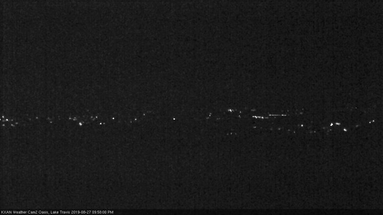 Lake Travis webcam, August 27, 2019 9:00 PM CT