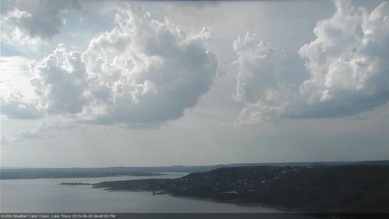 Lake Travis webcam, August 28, 2019 3:50 PM CT