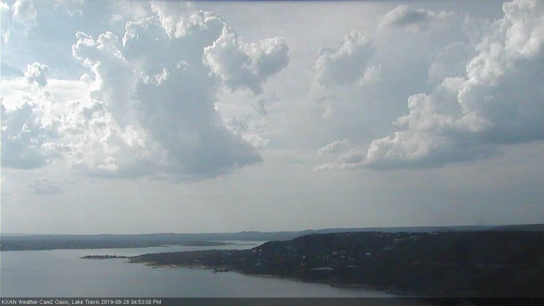 Lake Travis webcam, August 28, 2019 3:55 PM CT