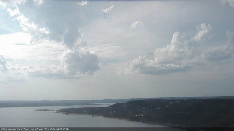Lake Travis webcam, August 28, 2019 4:00 PM CT