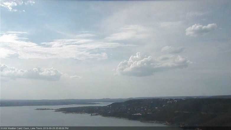 Lake Travis webcam, August 28, 2019 4:10 PM CT