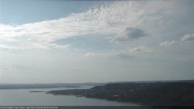 Lake Travis webcam, August 28, 2019 4:20 PM CT