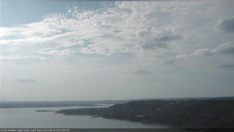 Lake Travis webcam, August 28, 2019 4:25 PM CT