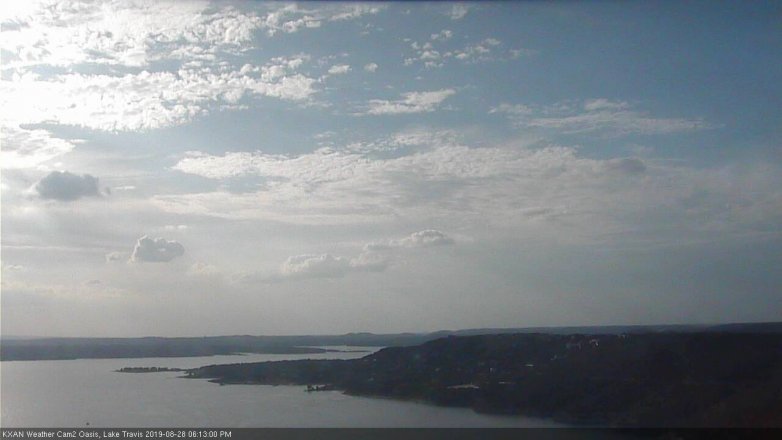 Lake Travis webcam, August 28, 2019 5:15 PM CT