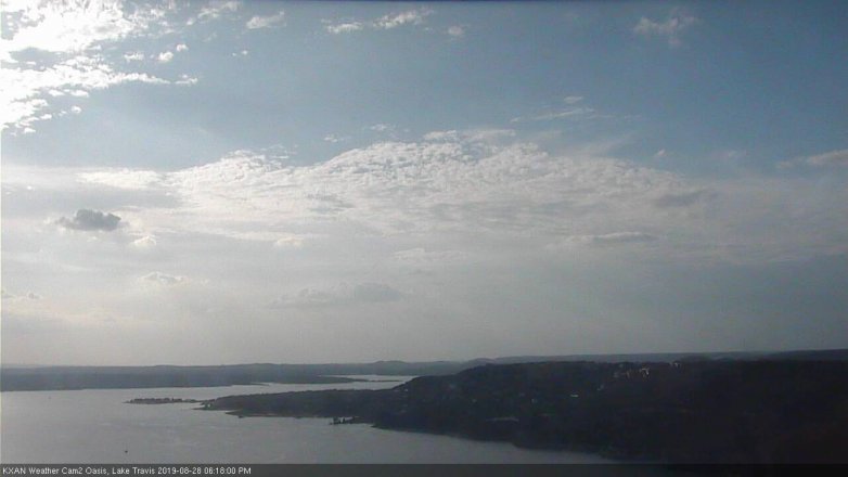 Lake Travis webcam, August 28, 2019 5:20 PM CT