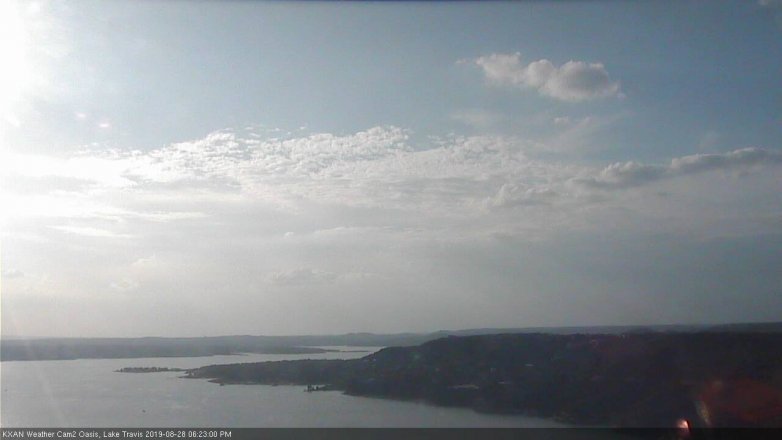 Lake Travis webcam, August 28, 2019 5:25 PM CT