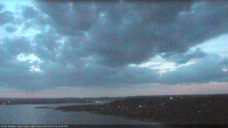 Lake Travis webcam, August 28, 2019 7:25 PM CT
