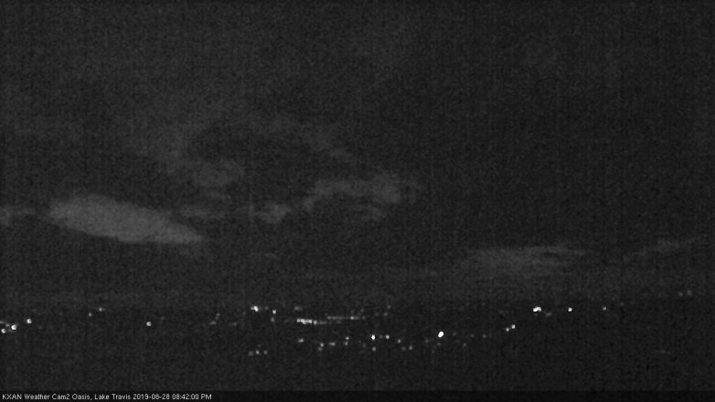 Lake Travis webcam, August 28, 2019 7:45 PM CT