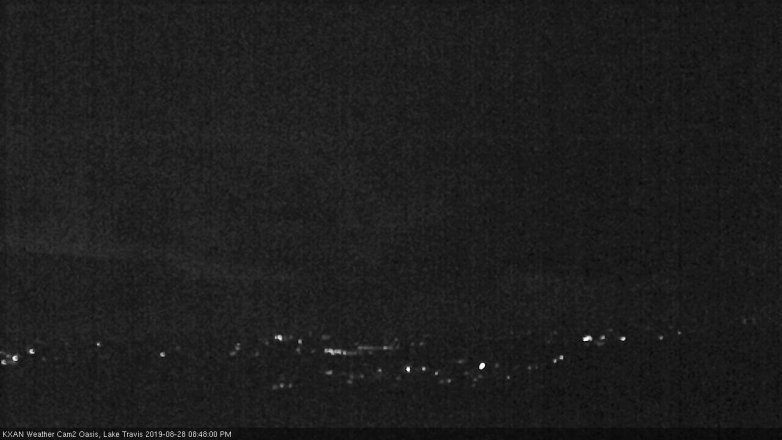 Lake Travis webcam, August 28, 2019 7:50 PM CT