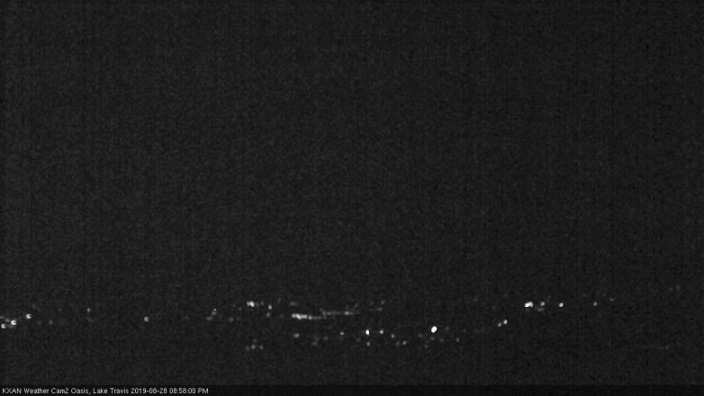 Lake Travis webcam, August 28, 2019 8:00 PM CT