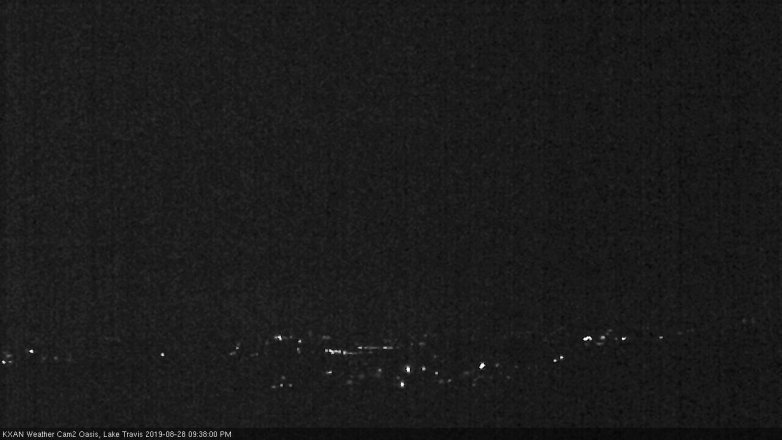 Lake Travis webcam, August 28, 2019 8:40 PM CT