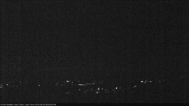 Lake Travis webcam, August 28, 2019 8:45 PM CT
