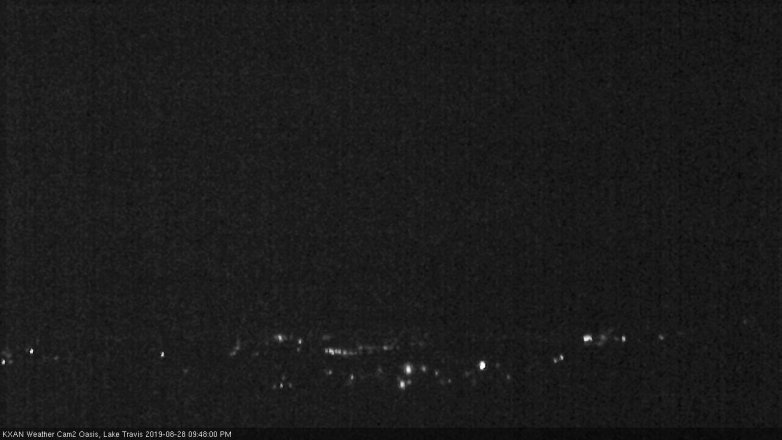 Lake Travis webcam, August 28, 2019 8:50 PM CT
