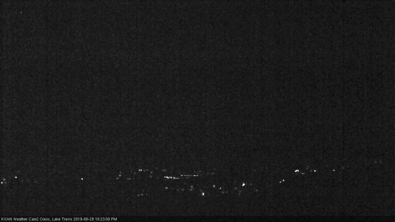 Lake Travis webcam, August 28, 2019 9:25 PM CT