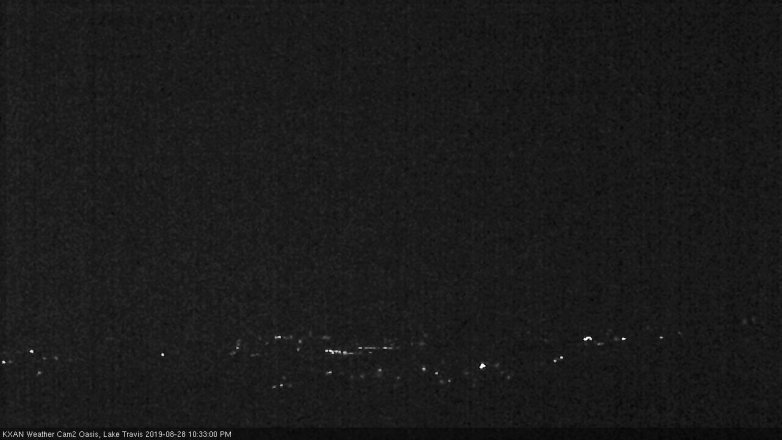 Lake Travis webcam, August 28, 2019 9:35 PM CT