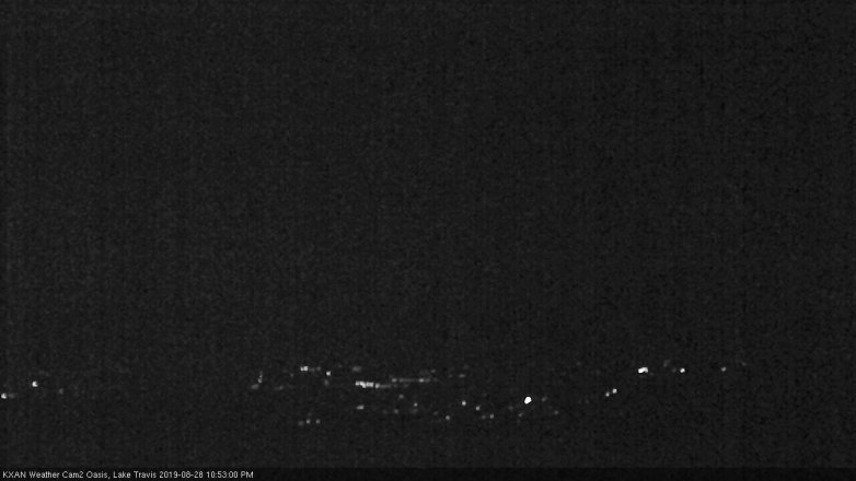 Lake Travis webcam, August 28, 2019 9:55 PM CT