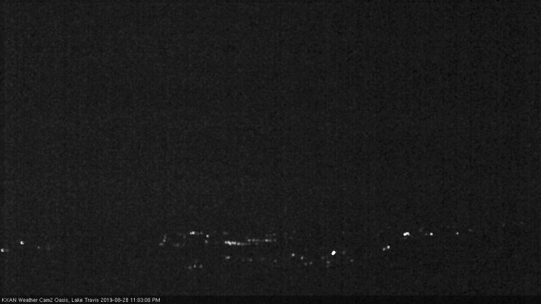 Lake Travis webcam, August 28, 2019 10:05 PM CT
