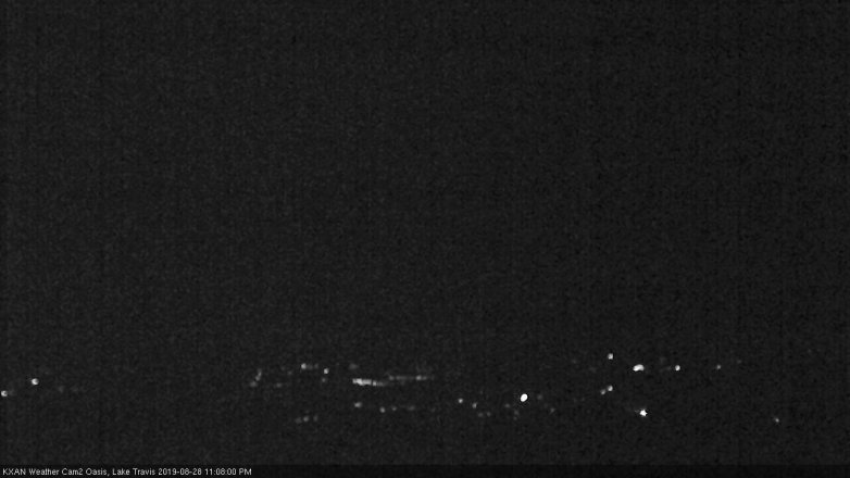 Lake Travis webcam, August 28, 2019 10:10 PM CT