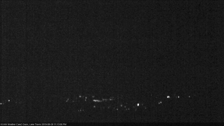 Lake Travis webcam, August 28, 2019 10:15 PM CT