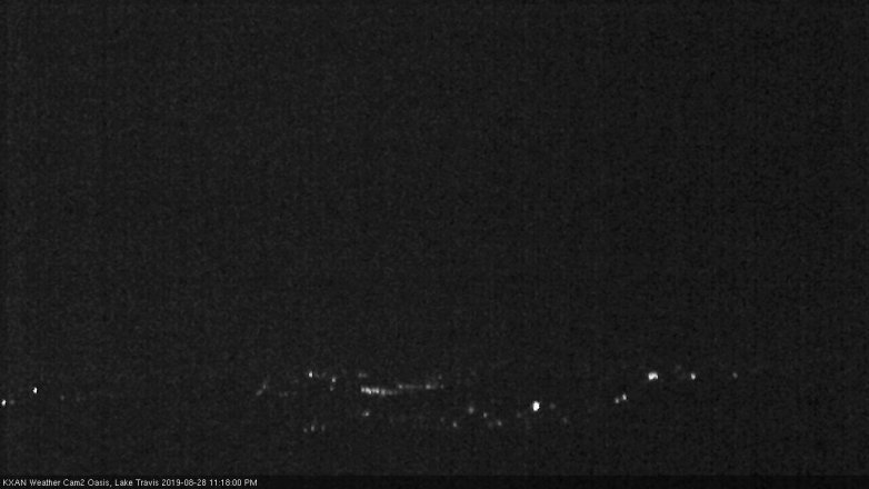 Lake Travis webcam, August 28, 2019 10:20 PM CT