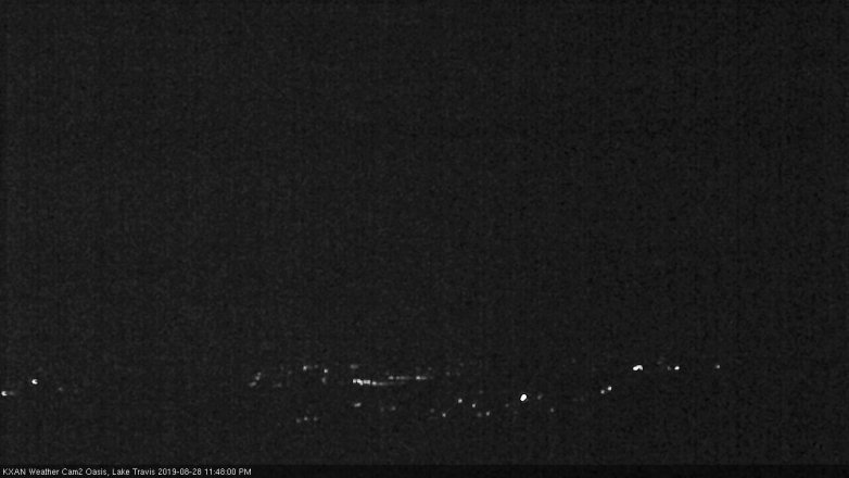 Lake Travis webcam, August 28, 2019 10:50 PM CT