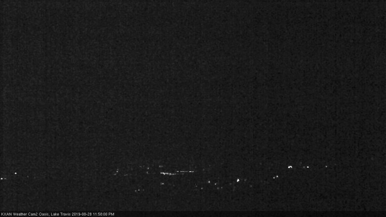 Lake Travis webcam, August 28, 2019 11:00 PM CT