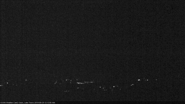 Lake Travis webcam, August 28, 2019 11:15 PM CT