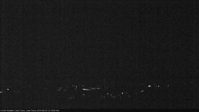 Lake Travis webcam, August 28, 2019 11:20 PM CT