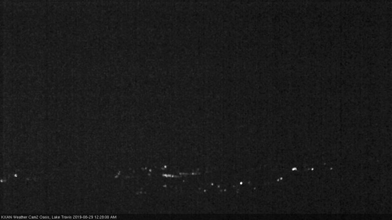 Lake Travis webcam, August 28, 2019 11:30 PM CT