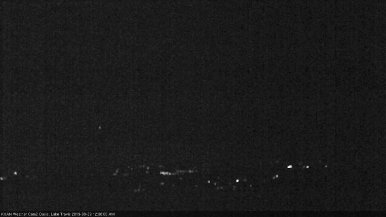 Lake Travis webcam, August 28, 2019 11:40 PM CT