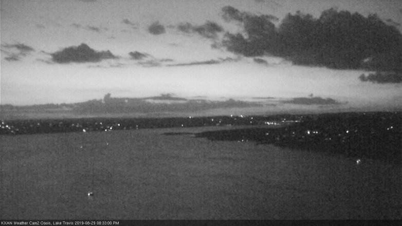 Lake Travis webcam, August 29, 2019 7:35 PM CT