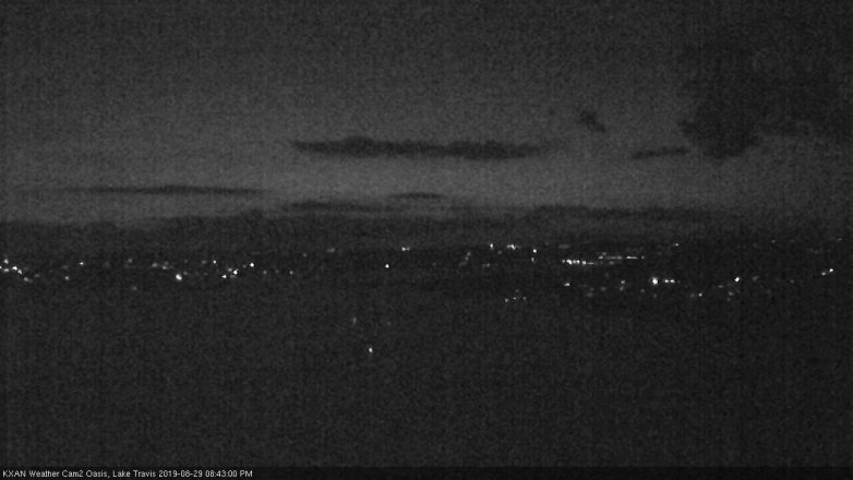 Lake Travis webcam, August 29, 2019 7:45 PM CT