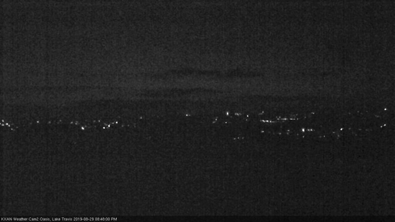 Lake Travis webcam, August 29, 2019 7:50 PM CT