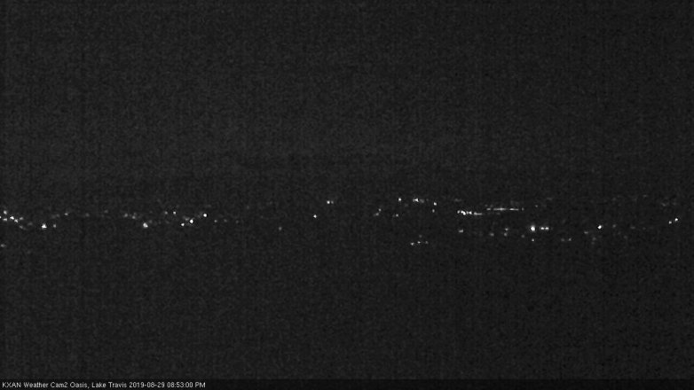 Lake Travis webcam, August 29, 2019 7:55 PM CT