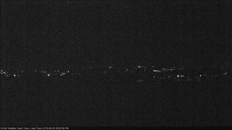 Lake Travis webcam, August 29, 2019 8:05 PM CT