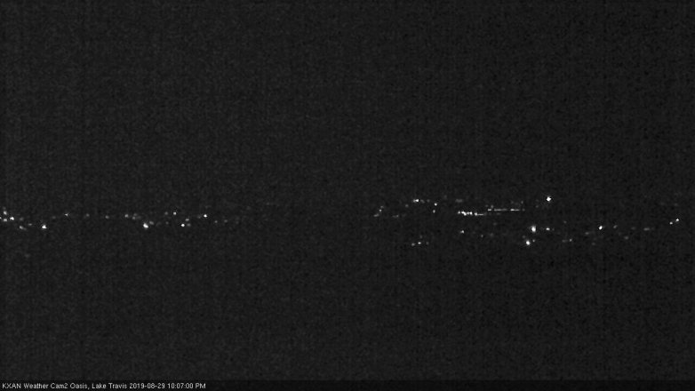 Lake Travis webcam, August 29, 2019 9:10 PM CT
