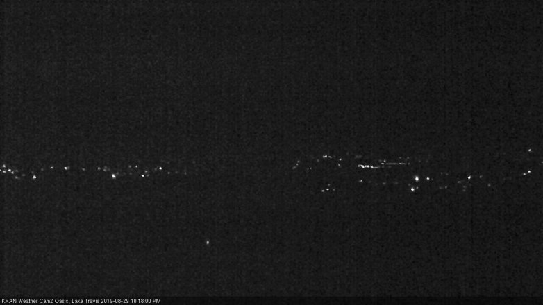 Lake Travis webcam, August 29, 2019 9:20 PM CT