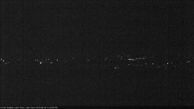 Lake Travis webcam, August 29, 2019 10:35 PM CT