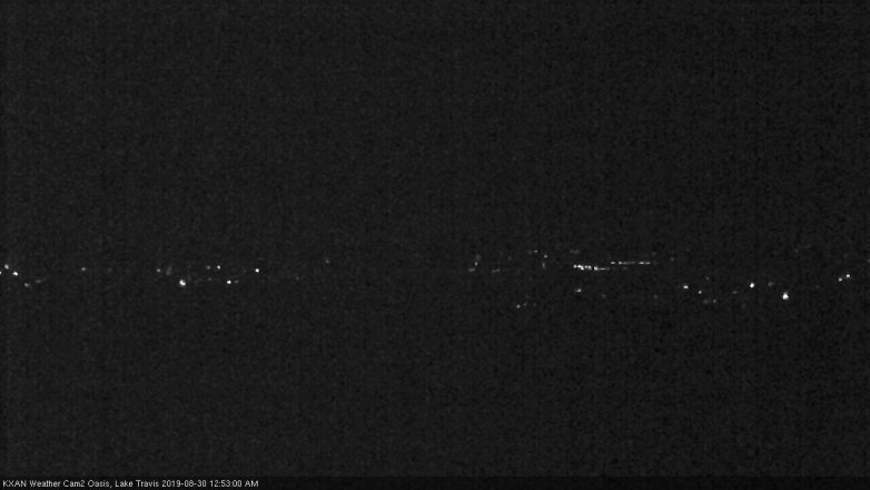 Lake Travis webcam, August 29, 2019 11:55 PM CT