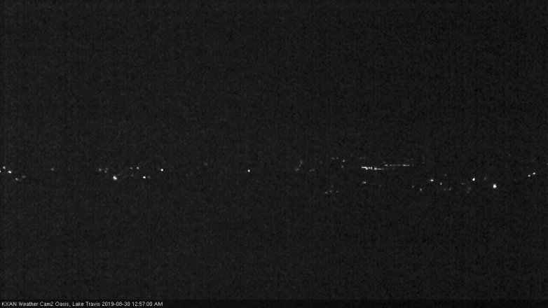 Lake Travis webcam, August 29, 2019 12:00 AM CT